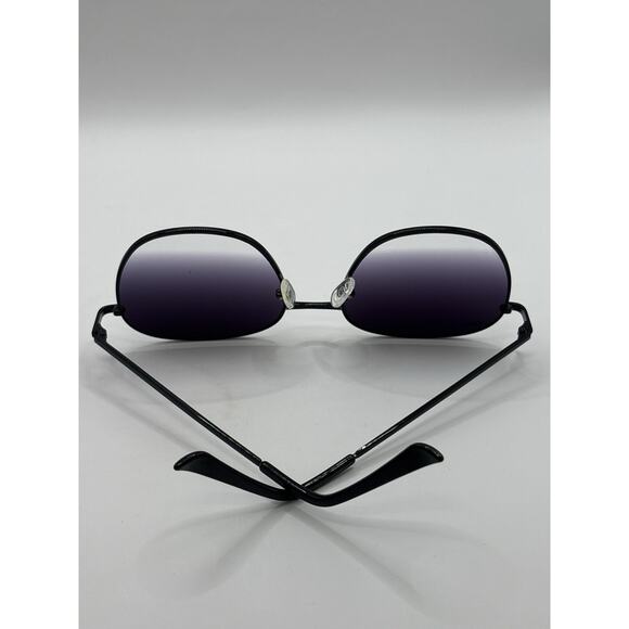 Quay Jezabell Oversized Aviator Sunglasses Black Gradient Women